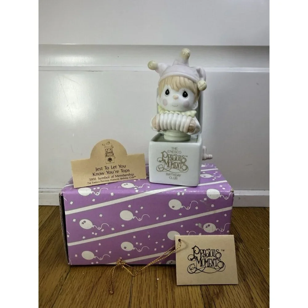 Precious Moments Figurine B0106 Jest Let You Know Tops